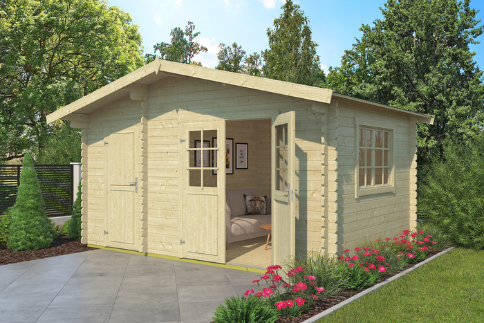 Friggebod Keila 425 x 280 cm 11,43 m² Lasita Maja